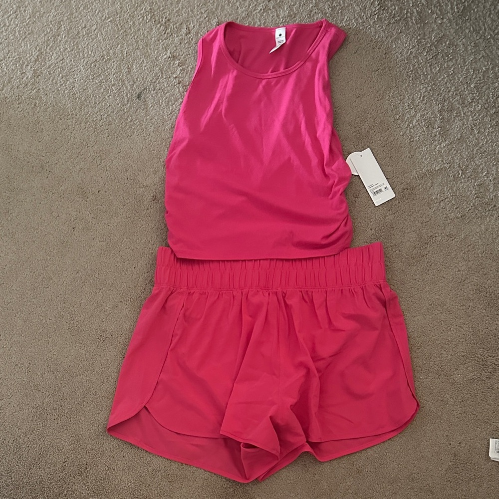 Women's Pink Yogalicious Set